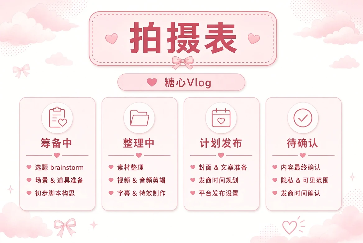 拍摄表内容配图